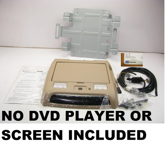 Install Kit ONLY - NEW GM Overhead DVD Player Docking Station Enclave, Acadia