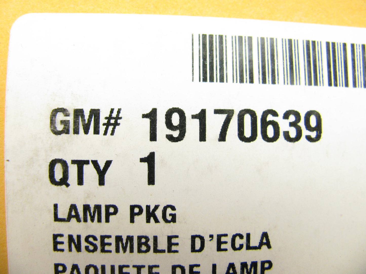 NEW OEM GM 19170639 Front Ambient Light Foot Well Kit For 08-10 Cadillac CTS