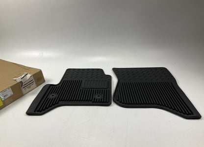 NEW OEM GM 19302937 Front All-Weather Jet Black Rubber Floor Mat Set