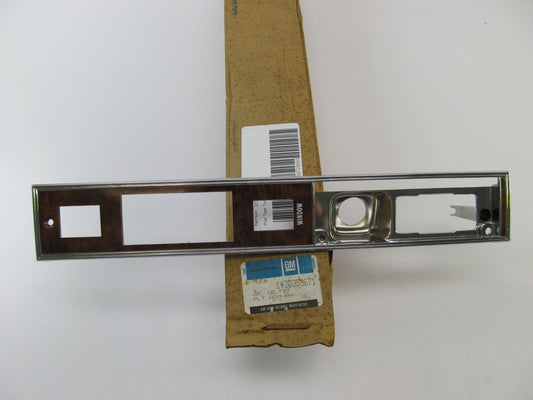 NOS OEM GM Right Passengers Side Window Switch Trim Bezel - 82-85 Olds Toronado