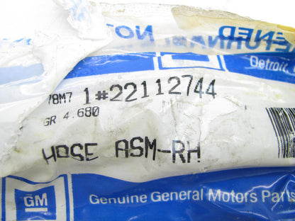NEW GENUINE OEM GM Front Right Side Brake Hose 22112744