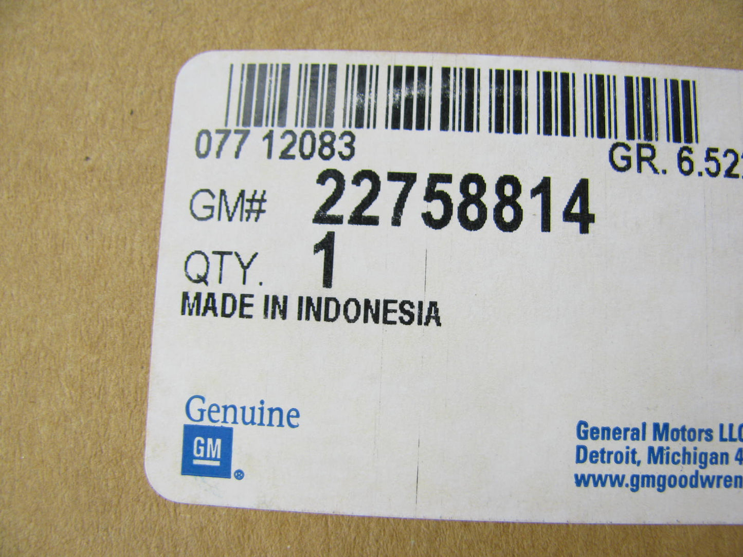 NEW GENUINE OEM GM 22758814 Steering Column Wire Harness 2011 Traverse Acadia
