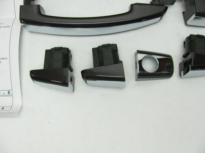OEM GM 4-PC Exterior Door Handle Set Sable Metallic W/chrome Strip 23207130