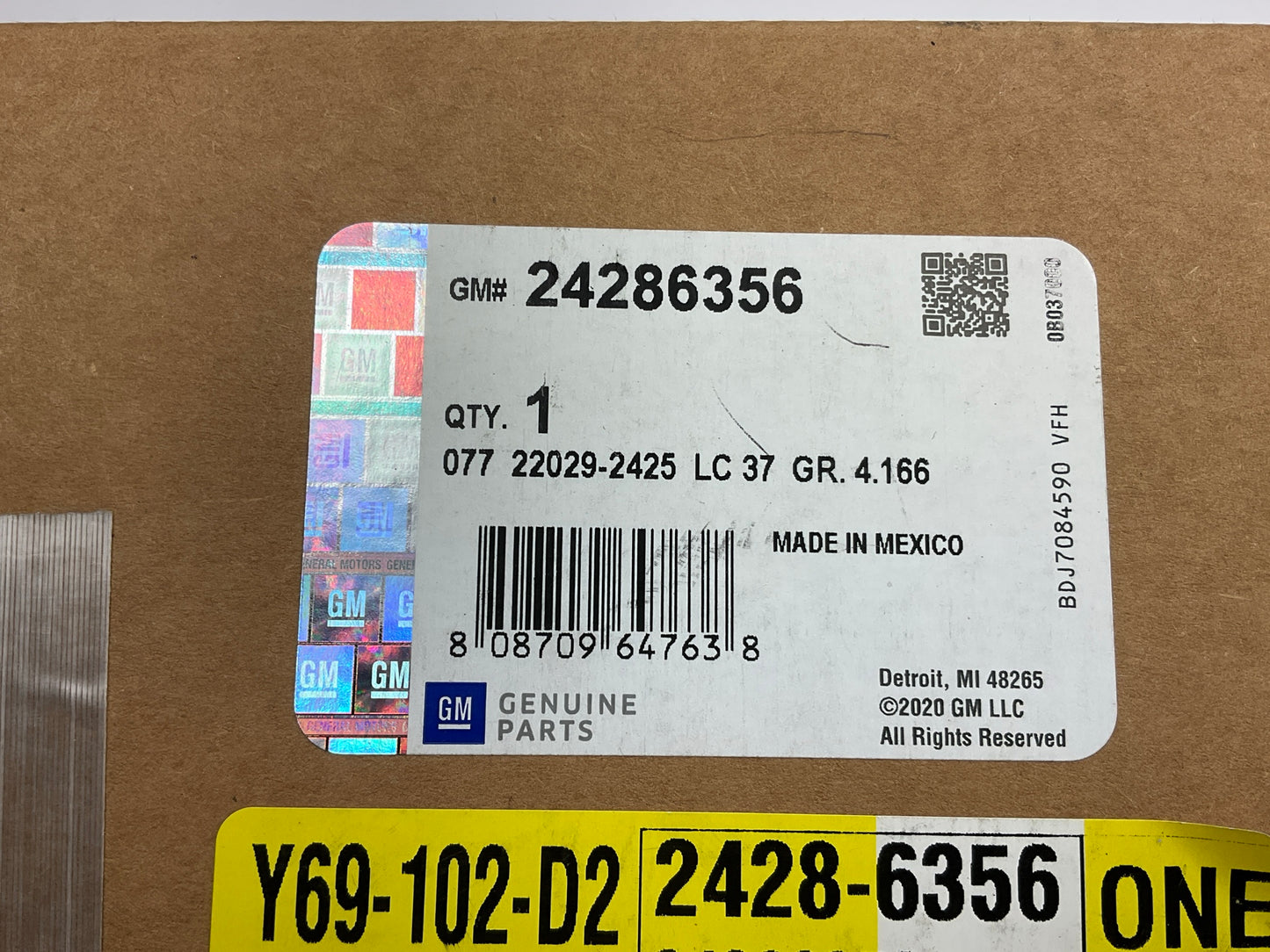 NEW - OEM GM 24286356 Automatic Transmission Clutch Pack Piston