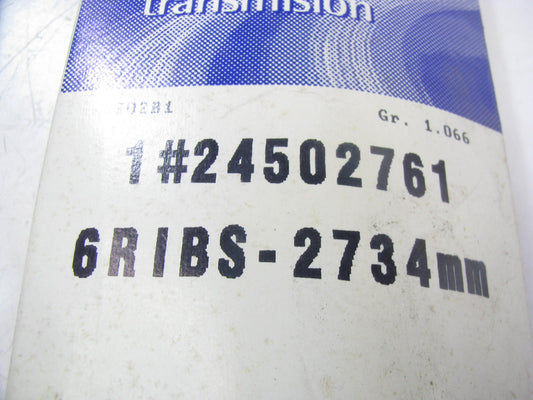OEM GM 24502761 Serpentine Drive Fan Belt 1996-2000 Savana, Express 3500