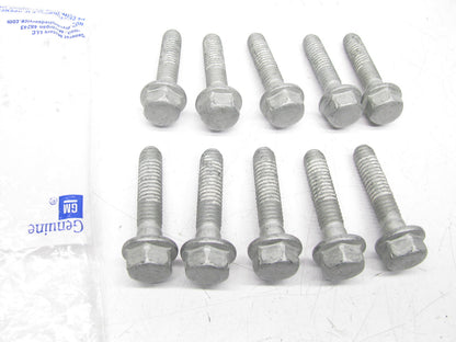 (10) NEW GENUINE OEM GM Vortec Intake Manifold Bolts - 24504713