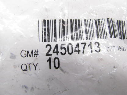 (10) NEW GENUINE OEM GM Vortec Intake Manifold Bolts - 24504713