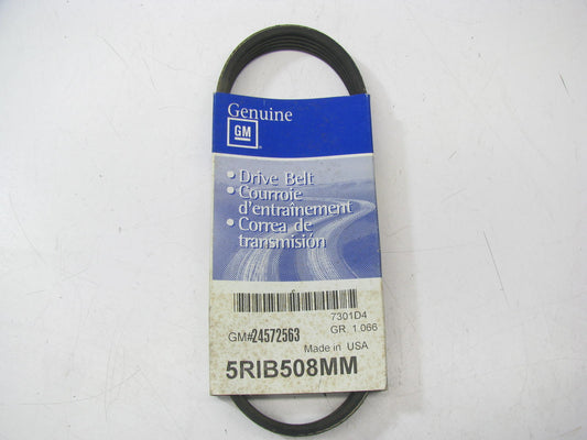 NEW - OEM GM 24572563 Power Steering Serpentine Belt 1988-1994 2.3L-L4