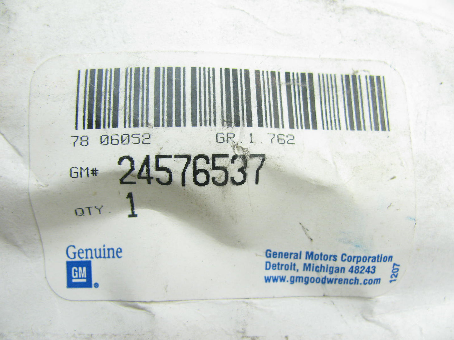 New Genuine OEM GM 24576537 Crankcase Vent Heater