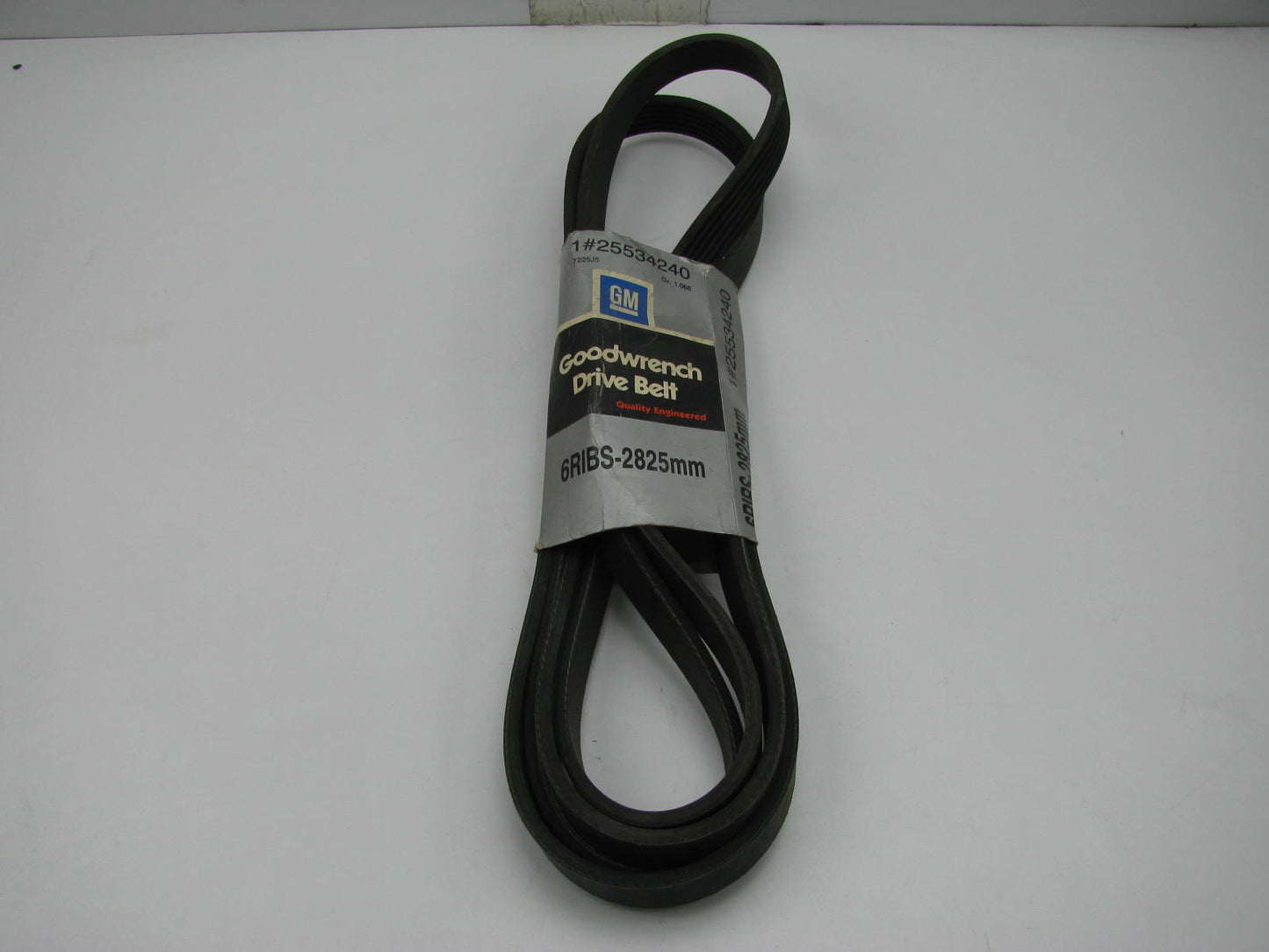 NEW GENUINE OEM GM 25534240 Serpentine Belt - 0.84'' X 112.00'' - 6 Ribs