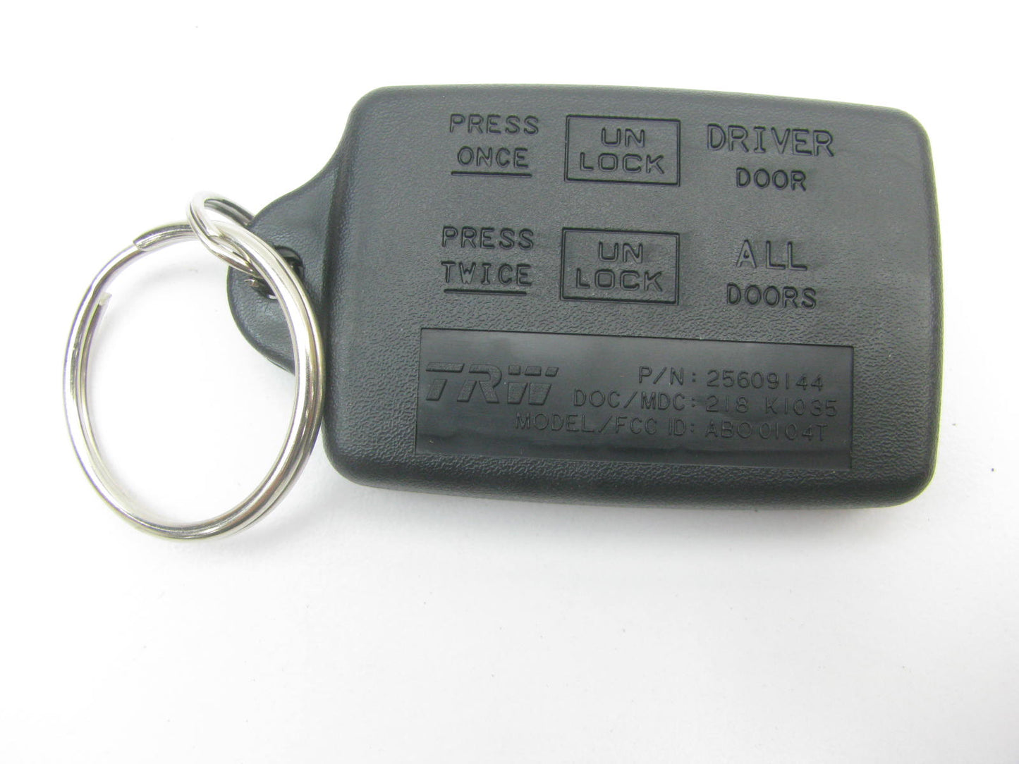 NEW GENUINE OEM GM 25609144 Keyless Entry Remote Key Fob 91-93 DeVille Fleetwood