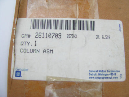 NEW OEM GM Complete Steering Column Shaft Switch For 2005 Astro Safari