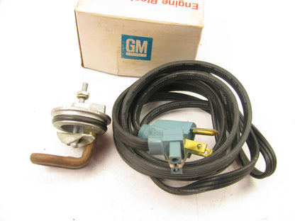 NOS - OEM 3996224 Block Heater Kit 1970-1977 Chevrolet L6 & V8 Engines 600 WATT