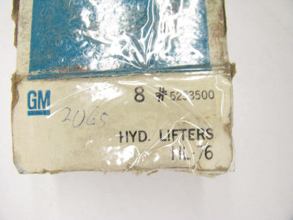 (8) NOS - OEM GM 5233500 Engine Valve Lifters 1978-1980 Chevrolet 350-V8 DIESEL
