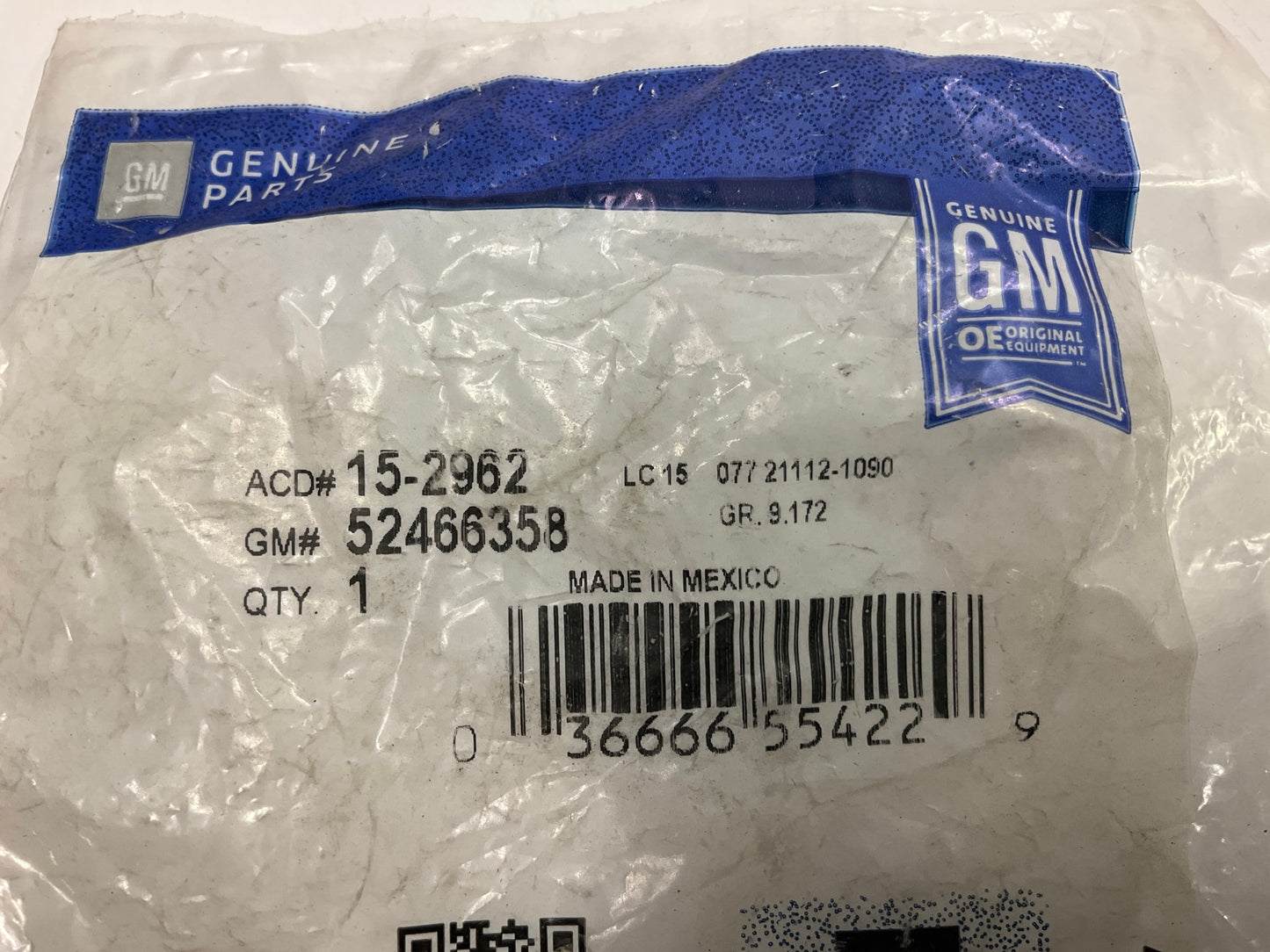 NEW - OEM GM 52466358 A/C Clutch Cycle Switch