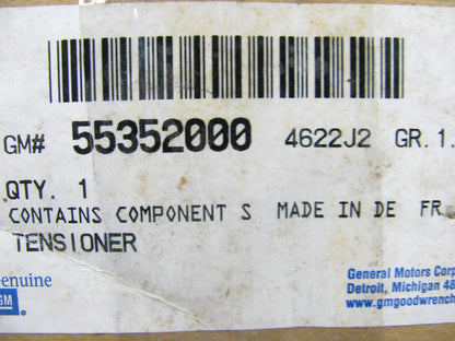 GM 55352000 Belt Tensioner Water Pump Idler Pulley Set 97-01 Cadillac Catera 3.0