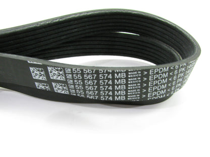 NEW GENUINE OEM GM 55567574 Serpentine Belt - 2011 Chevy Cruze, 2012 Sonic 1.4L