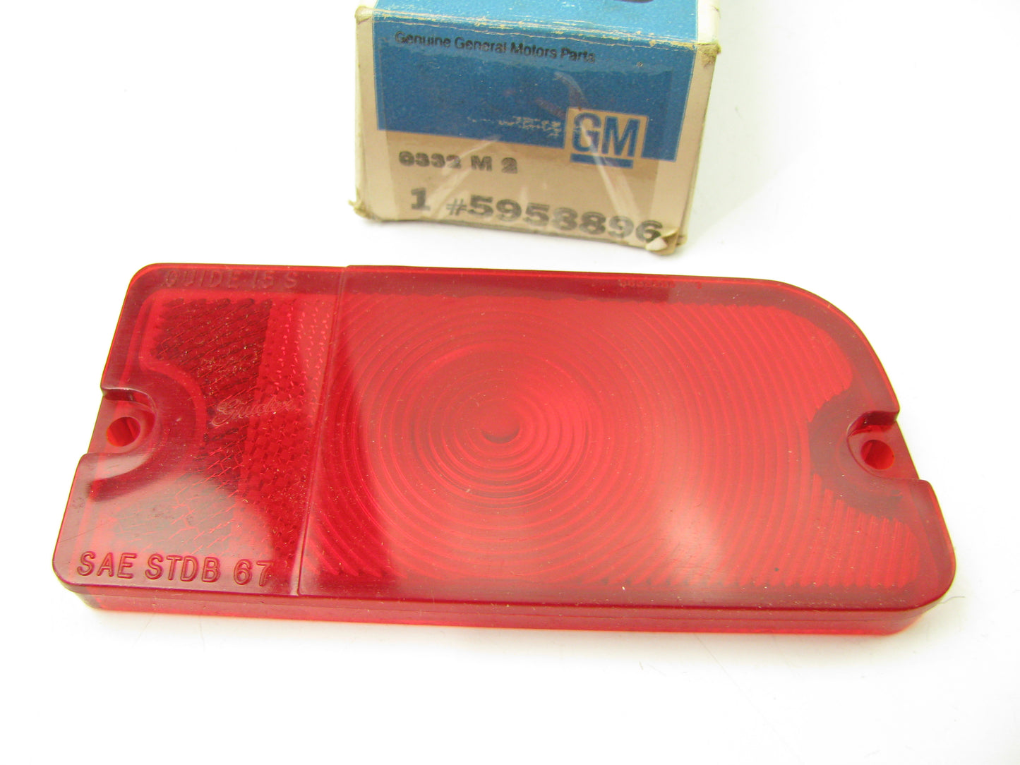 NOS OEM GM Turn Signal Lens 5958896 For 1967 Chevrolet Station Wagon