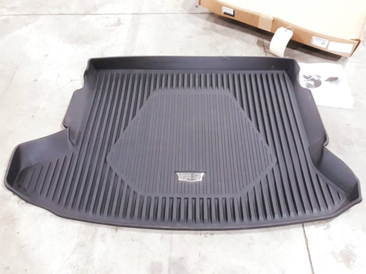 NEW OEM GM All-Weather Cargo Area Tray Liner Jet Black W/Cadillac Logo 19-22 XT4