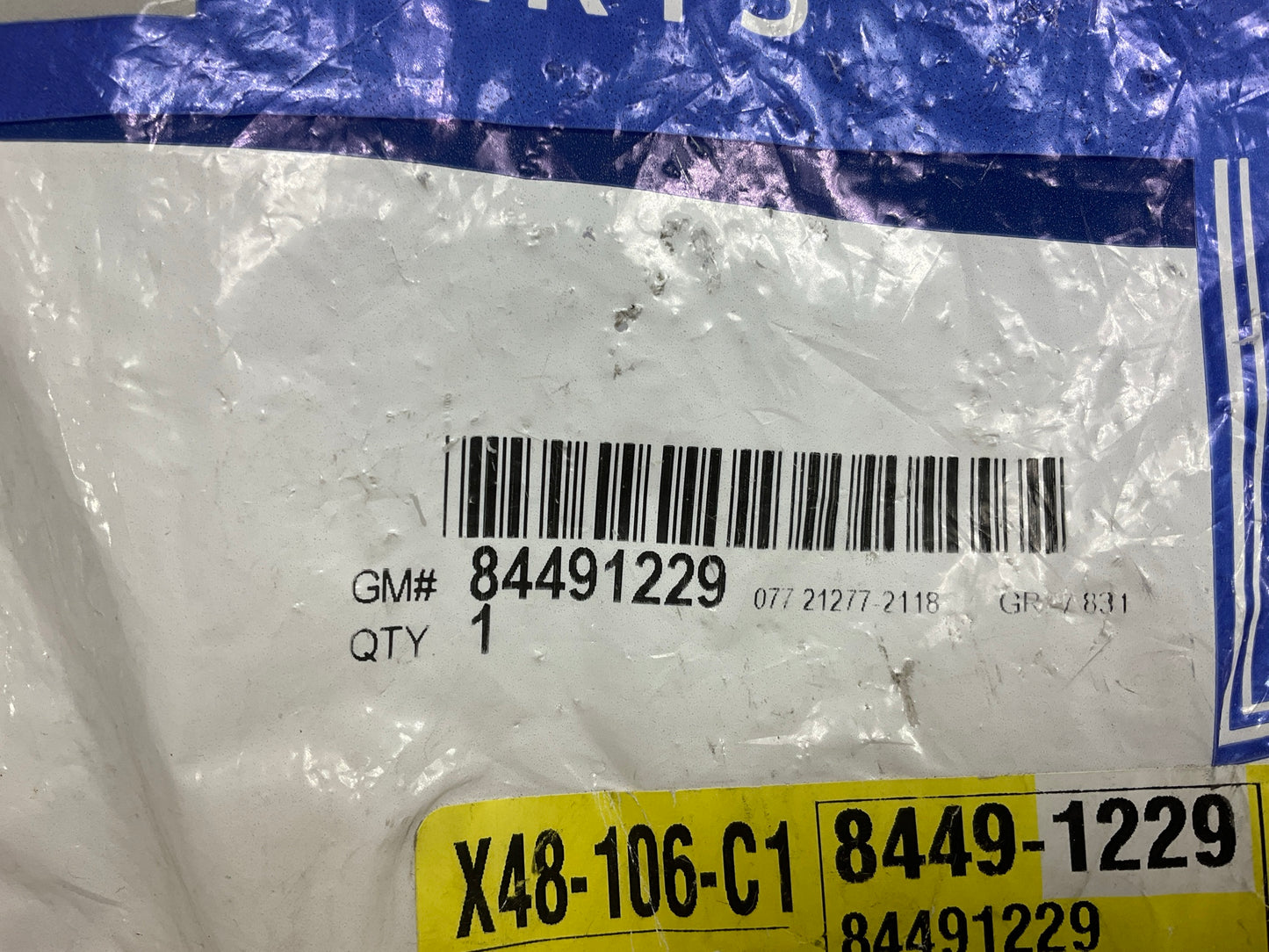 NEW - OEM GM 84491229 Front Left Bumper Locating Guide For 2019-23 Cadillac XT4