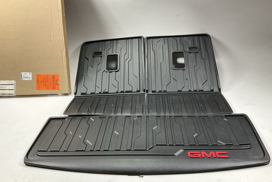 OEM Gm 84938211 Rear Seat Back & Cargo Liner / Mat With GMC Logo 17-23 Acadia