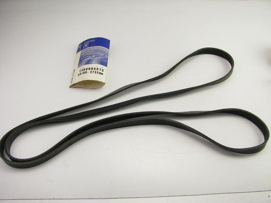 NEW - OEM GM 88986816 Serpentine Belt - 0.807'' X 108.115'' - 6 Ribs