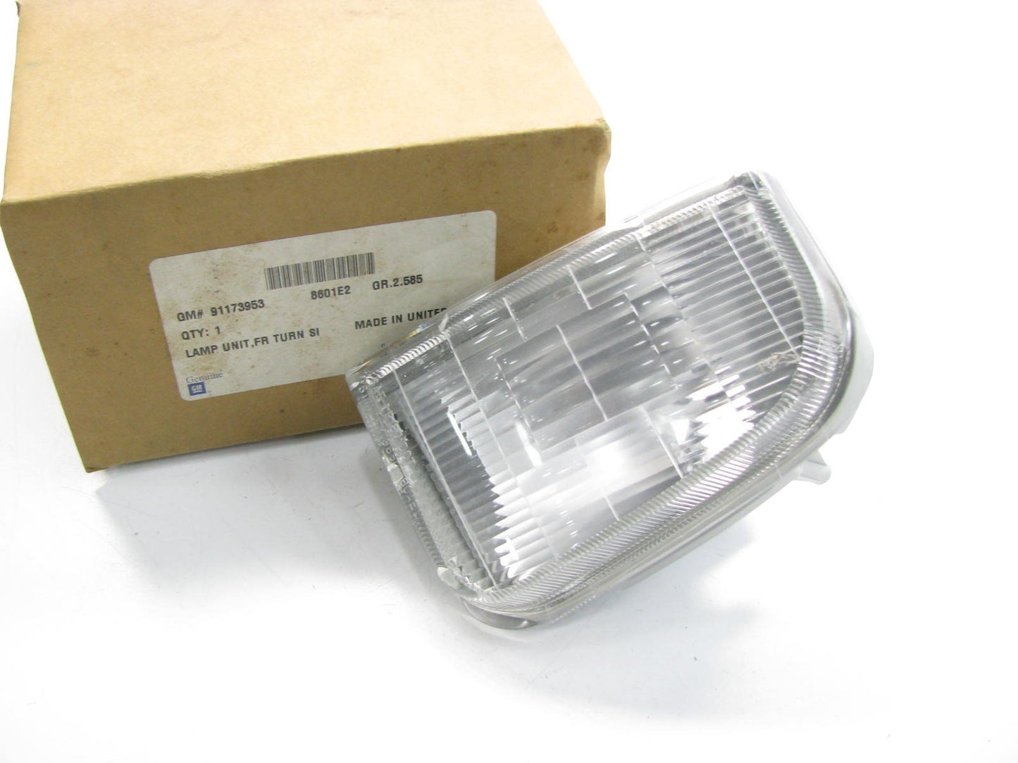New GM Front Left Turn Signal Lamp Marker Corner Light 1990-97 Tracker Sunrunner