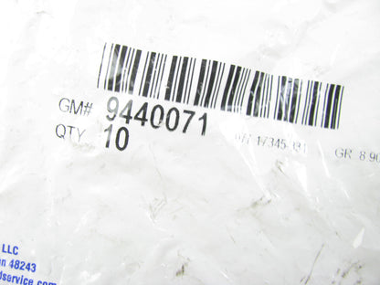 (10) OEM GM  9440071 .375 X 1.00 Flange Mounting Bracket Bolts