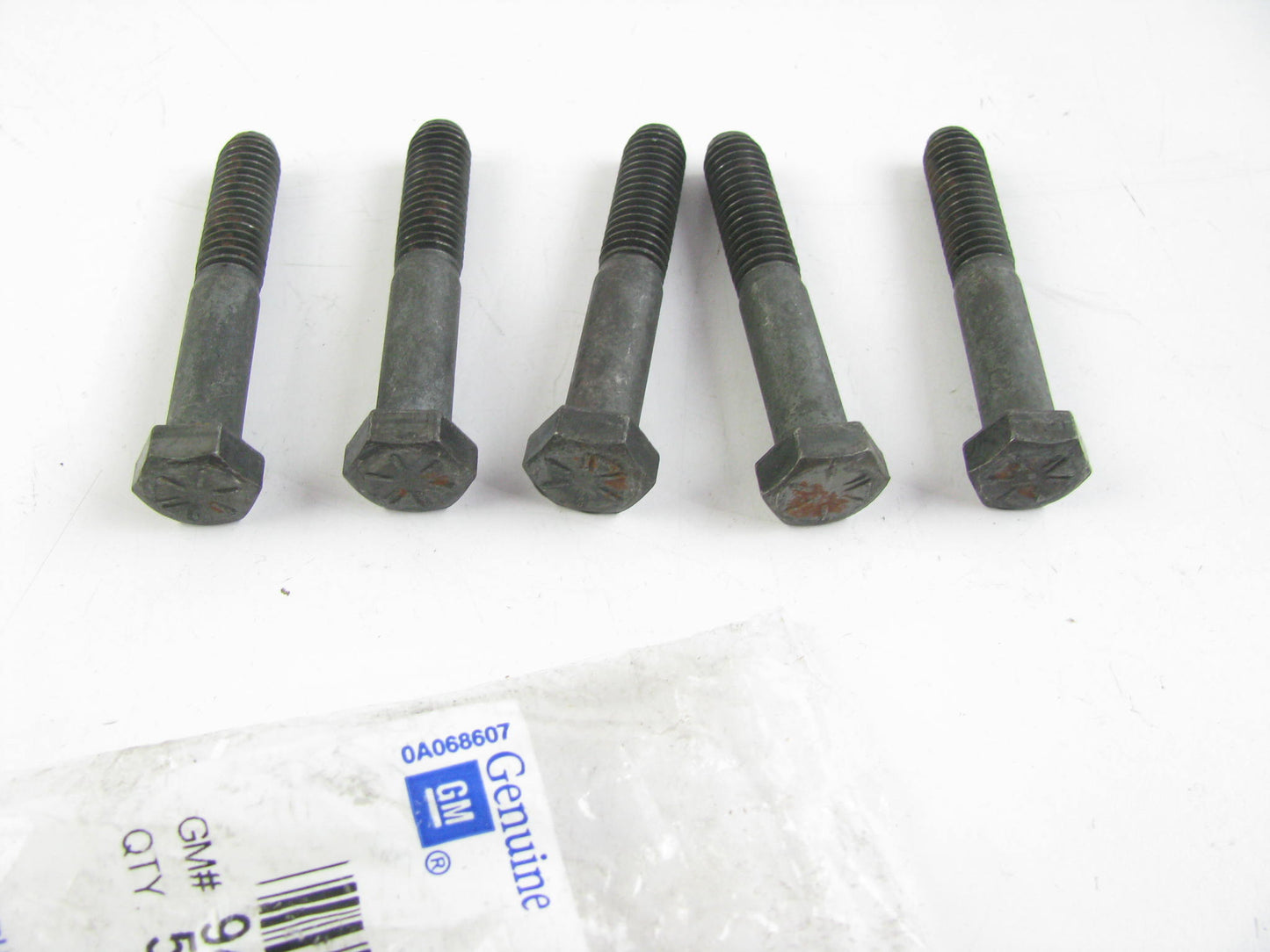 (x5) OEM GM  -  3/8-16x2 1/4 Multi-Purpose Bolt, Water Pump Bolt