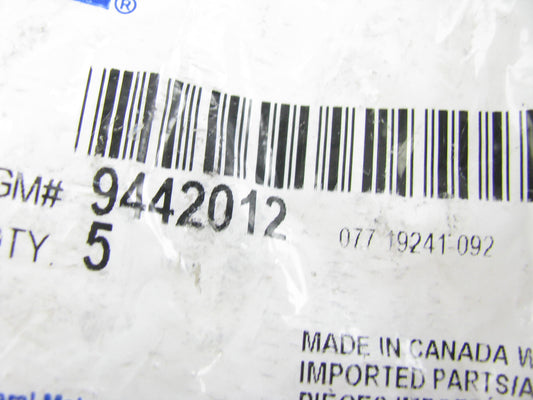 (x5) OEM GM  -  3/8-16x2 1/4 Multi-Purpose Bolt, Water Pump Bolt