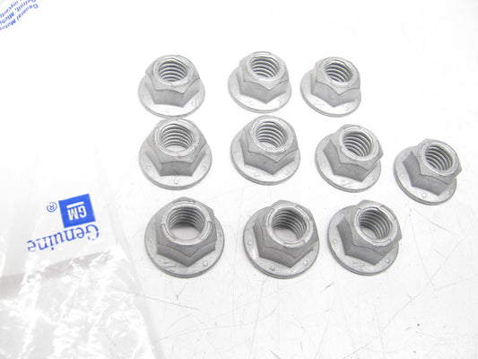 (10) NEW GENUINE OEM GM Body Front Mount Bracket NUTS 9442946