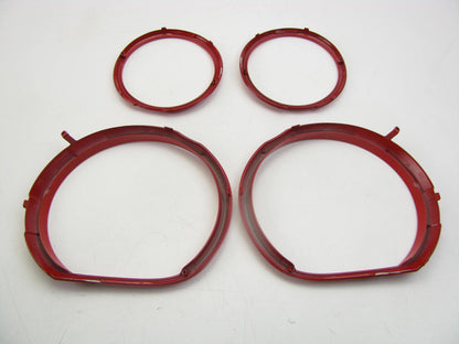 NEW 2014-2016 Chevrolet Sonic Rear Tail Lamp Ring Kit ( RED ) 95351695