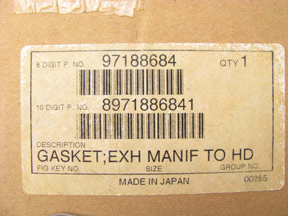New OEM 97188684 GM Exhaust Manifold Gasket For 6.6L Diesel 2001-2012