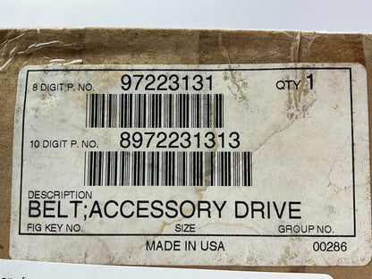 NEW - OEM GM 97223131 Serpentine Belt