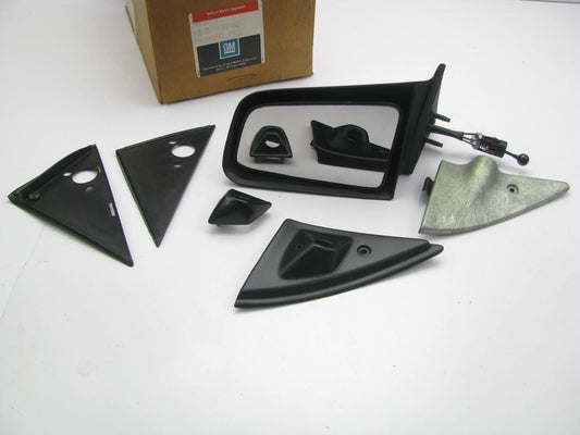 GENUINE NOS 999442 LEFT Remote Mirror OEM For 1985-1988 GM J-Body