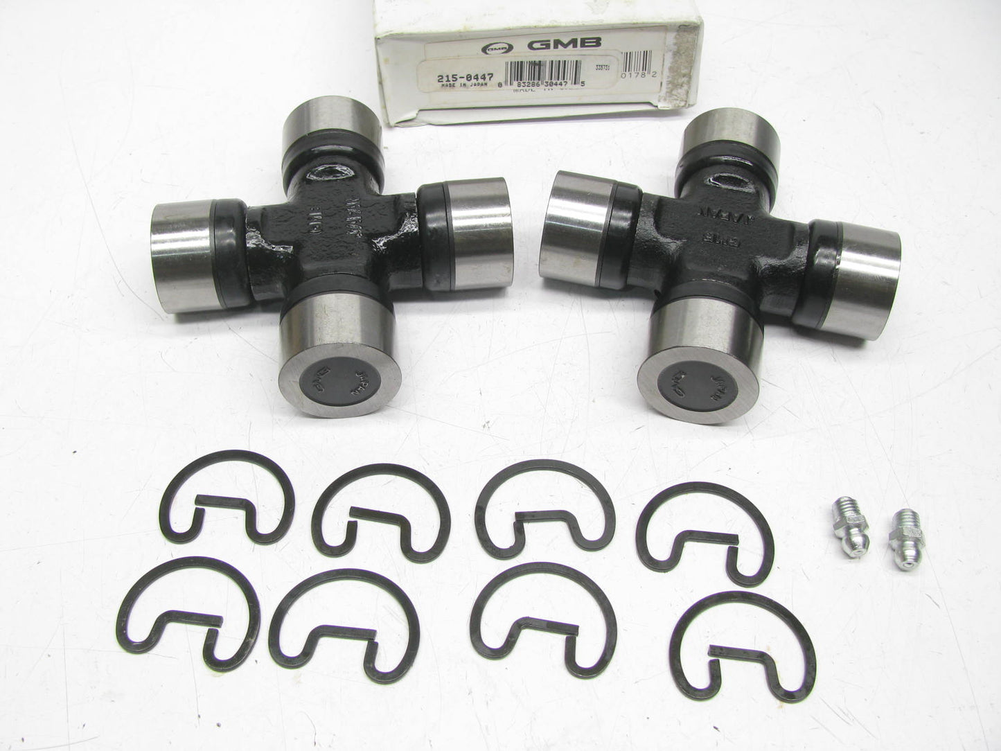 (2) GMB 215-0447 U-Joint Universal Joint