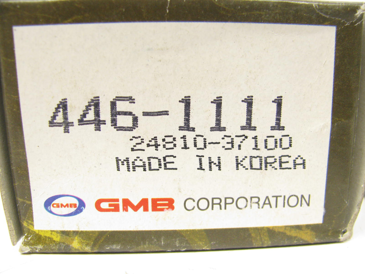 GMB 446-1111 Engine Timing Belt Roller For 1999-2010 Hyundai 2.5L 2.7L-V6