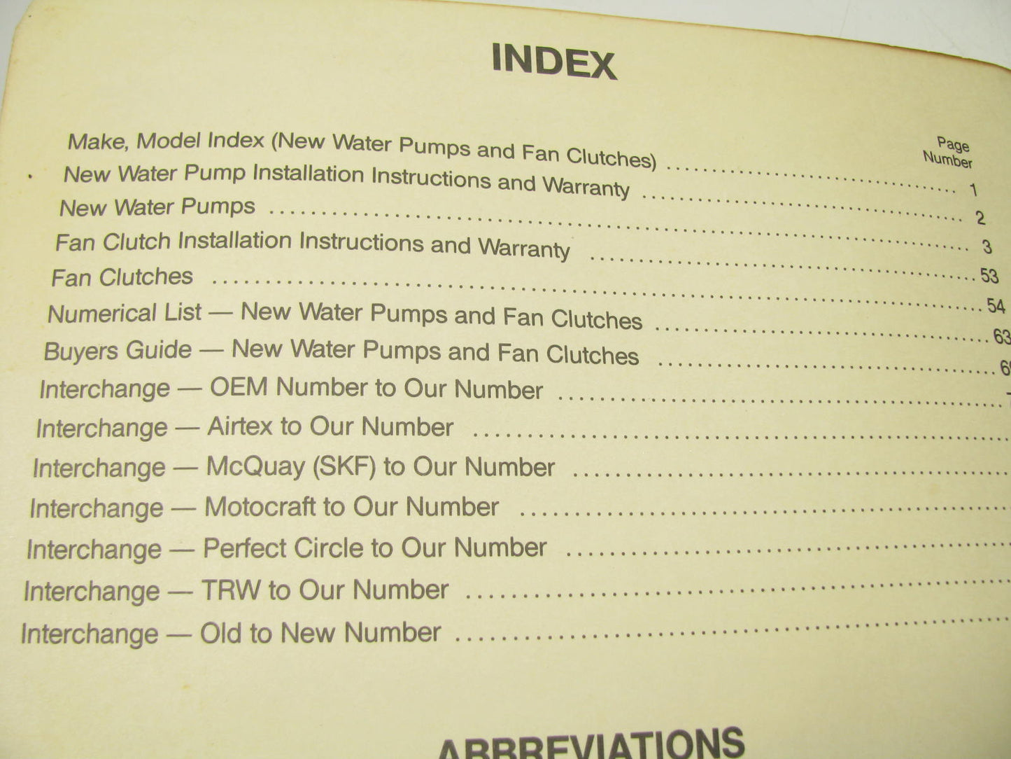 GMB C488 New Water Pumps And Fan Clutches - Domestic & Import # 432