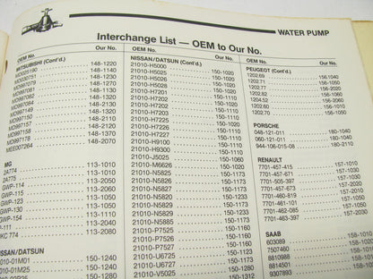 GMB C488 New Water Pumps And Fan Clutches - Domestic & Import # 432