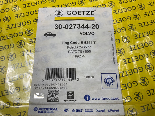 Goetze 30-027344-20 Cylinder Head Gasket 93-00 Volvo 2.4L I5 DOHC B5244S B5244T