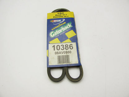 Goodyear 10386 Accessory Drive Belt - 0.313'' X 33.625'' - 36 Degree