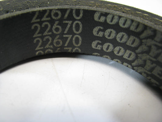 Goodyear 22670 Accessory Drive Belt - 0.69'' X 67.00'' - 38 Degree