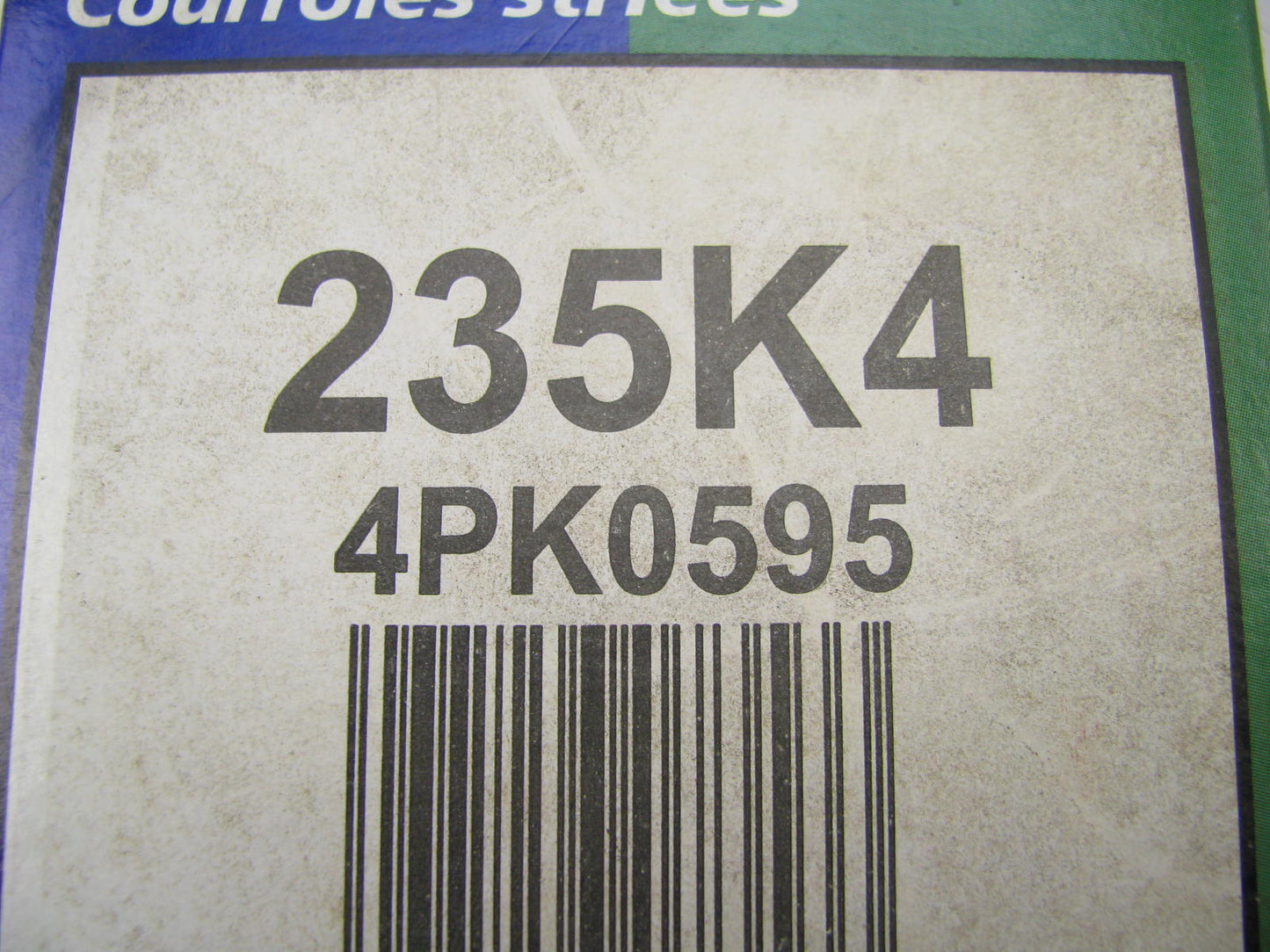 Goodyear 235K4 Serpentine Belt - 0.56'' X 24.00'' - 4 Ribs