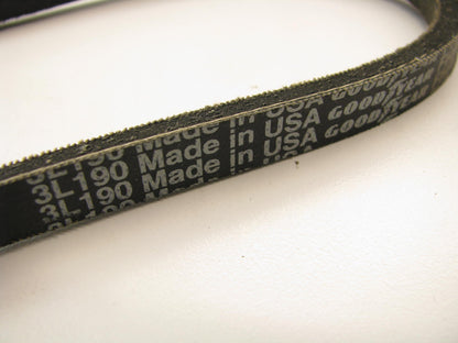 Goodyear 3L190 Power Equipment Accessory Drive Belt - 3/8'' X 19''