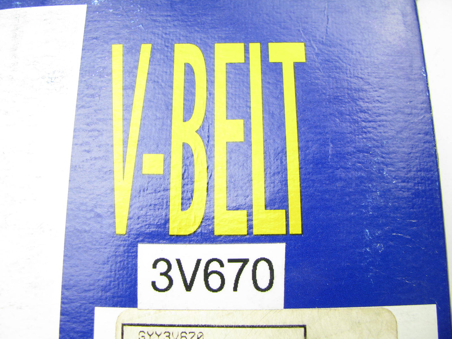 Goodyear 3V670 Accessory Drive Cogged V-Belt - 3/8'' X 67''
