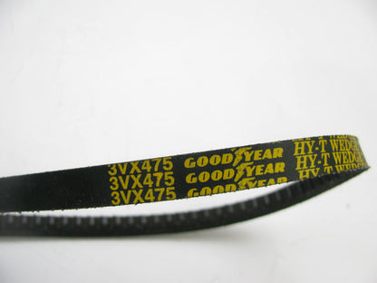 Goodyear 3VX475 Industrial V-Belt,  3/8'' Top Width & 47.5'' Outside Circumference