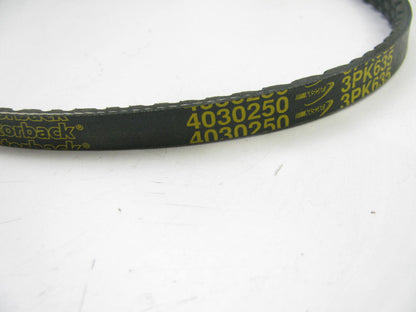 Goodyear 4030250 Serpentine Belt - 0.42'' X 25.50'' - 3 Ribs