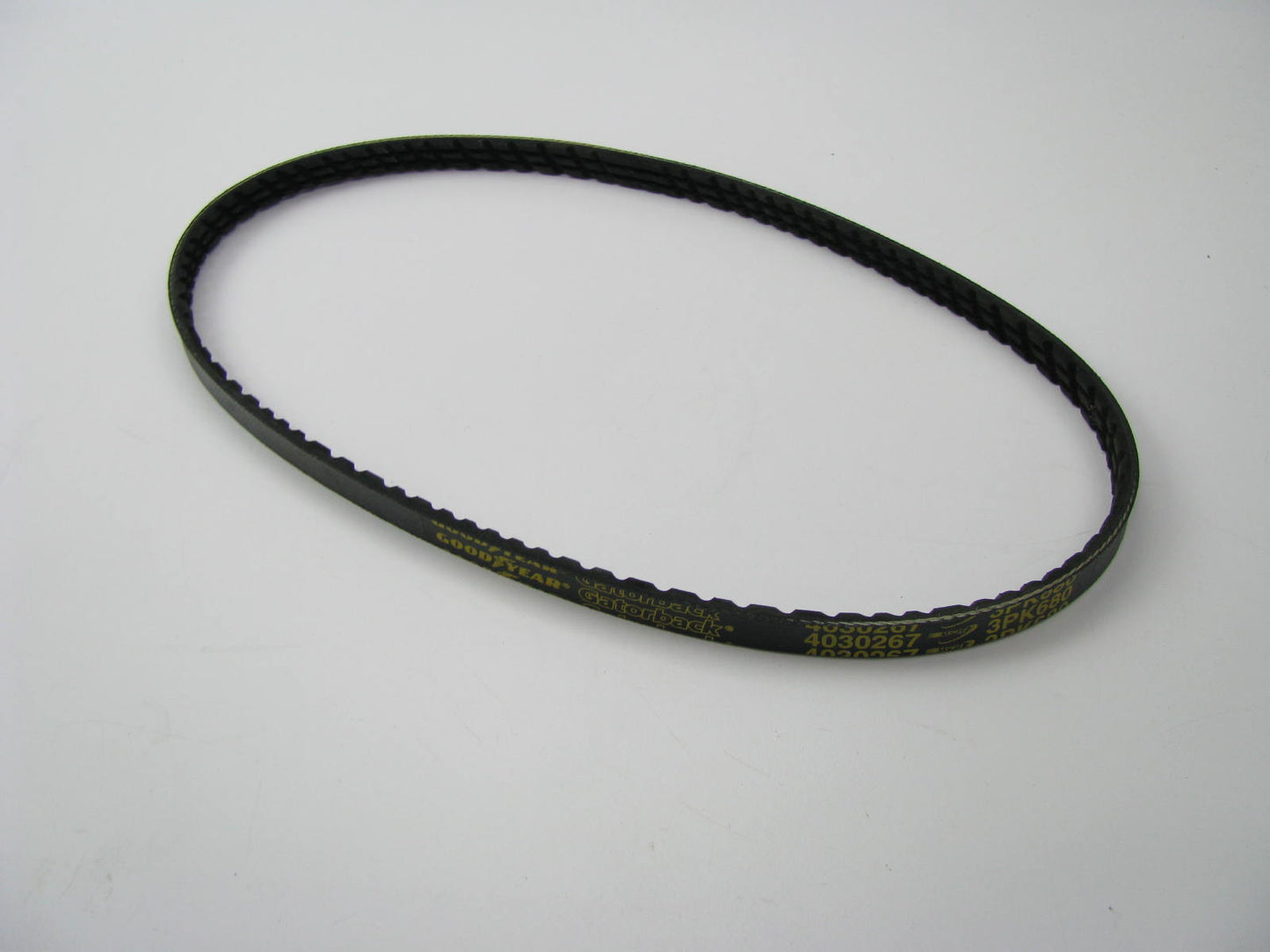 Goodyear 4030267 Serpentine Belt - 0.42'' X 27.50'' - 3 Ribs