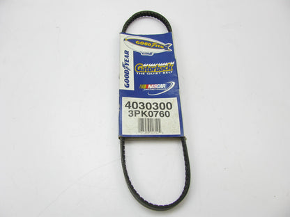 Goodyear 4030300 Serpentine Belt - 0.42'' X 30.50'' - 3 Ribs
