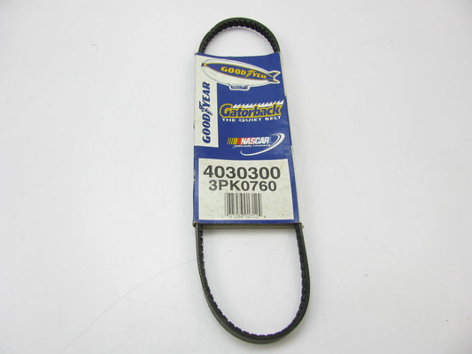 Goodyear 4030300 Serpentine Belt - 0.42'' X 30.50'' - 3 Ribs